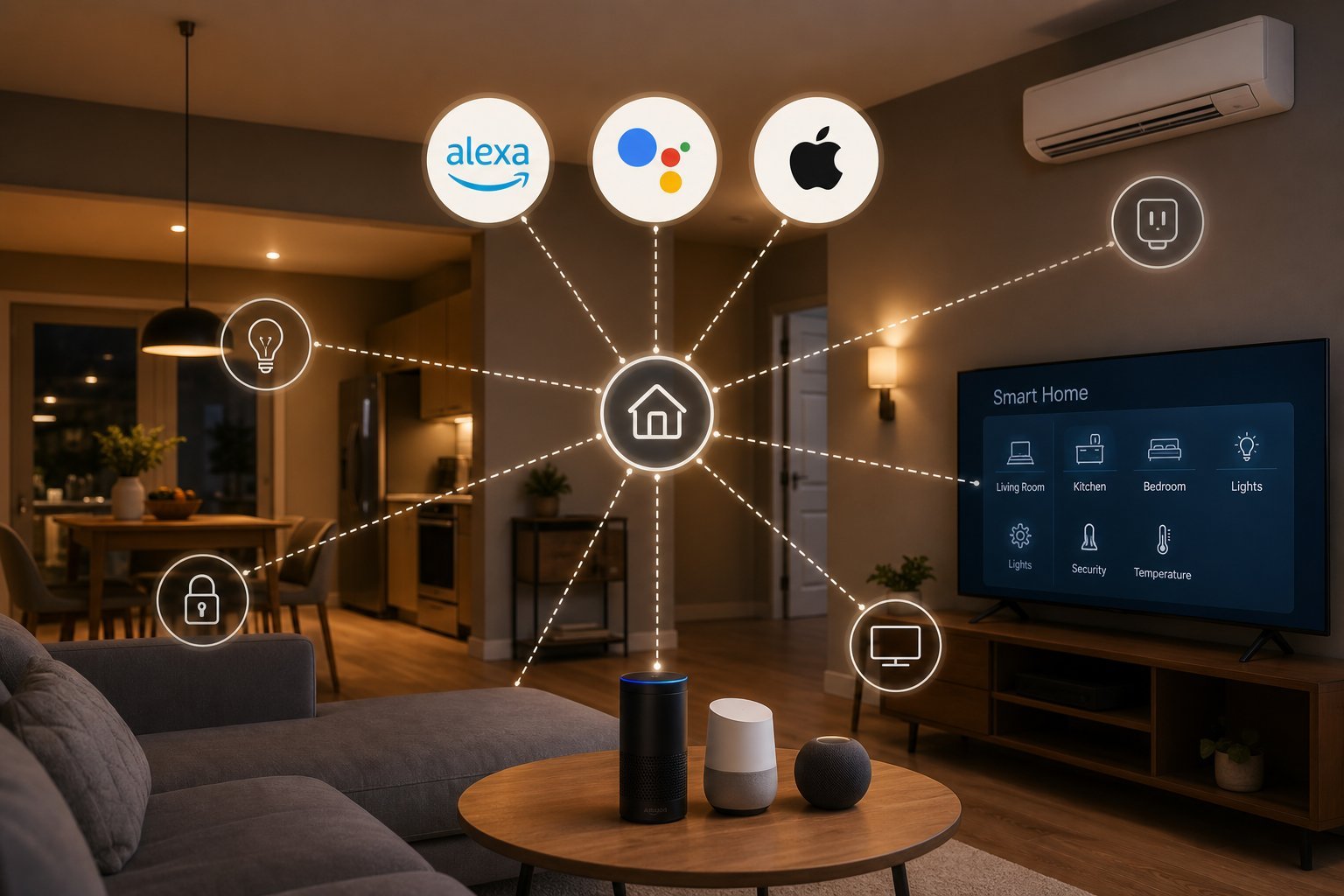 Smart Home Ecosystems Explained: Alexa, Google & HomeKit