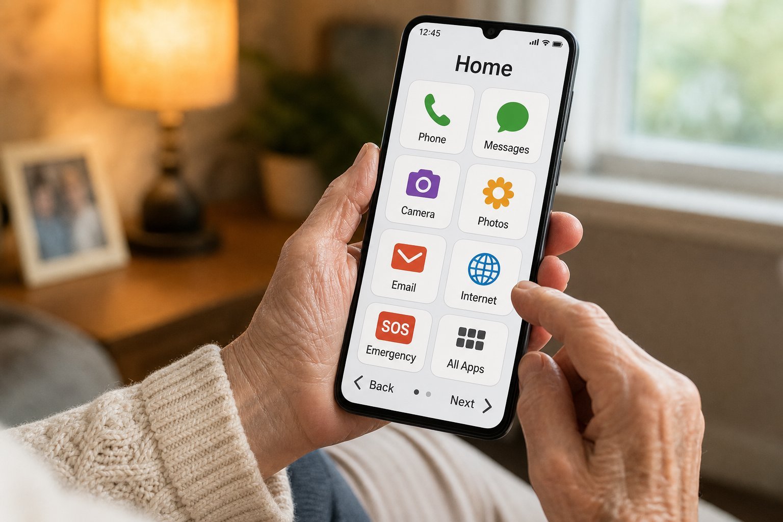 How to Set Up a Smartphone for a Parent or Grandparent