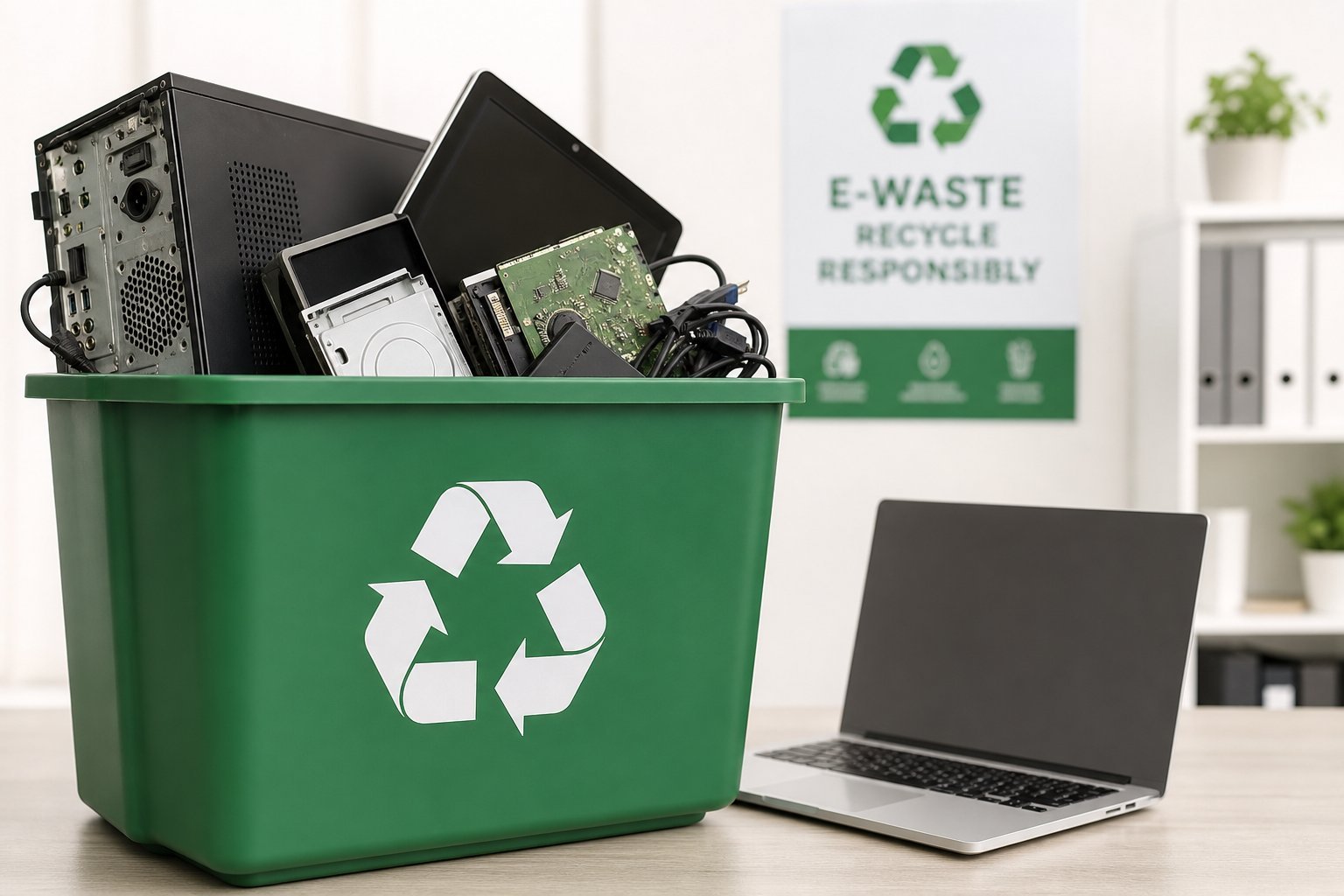 E-Waste & Recycling: Dispose of Electronics Responsibly