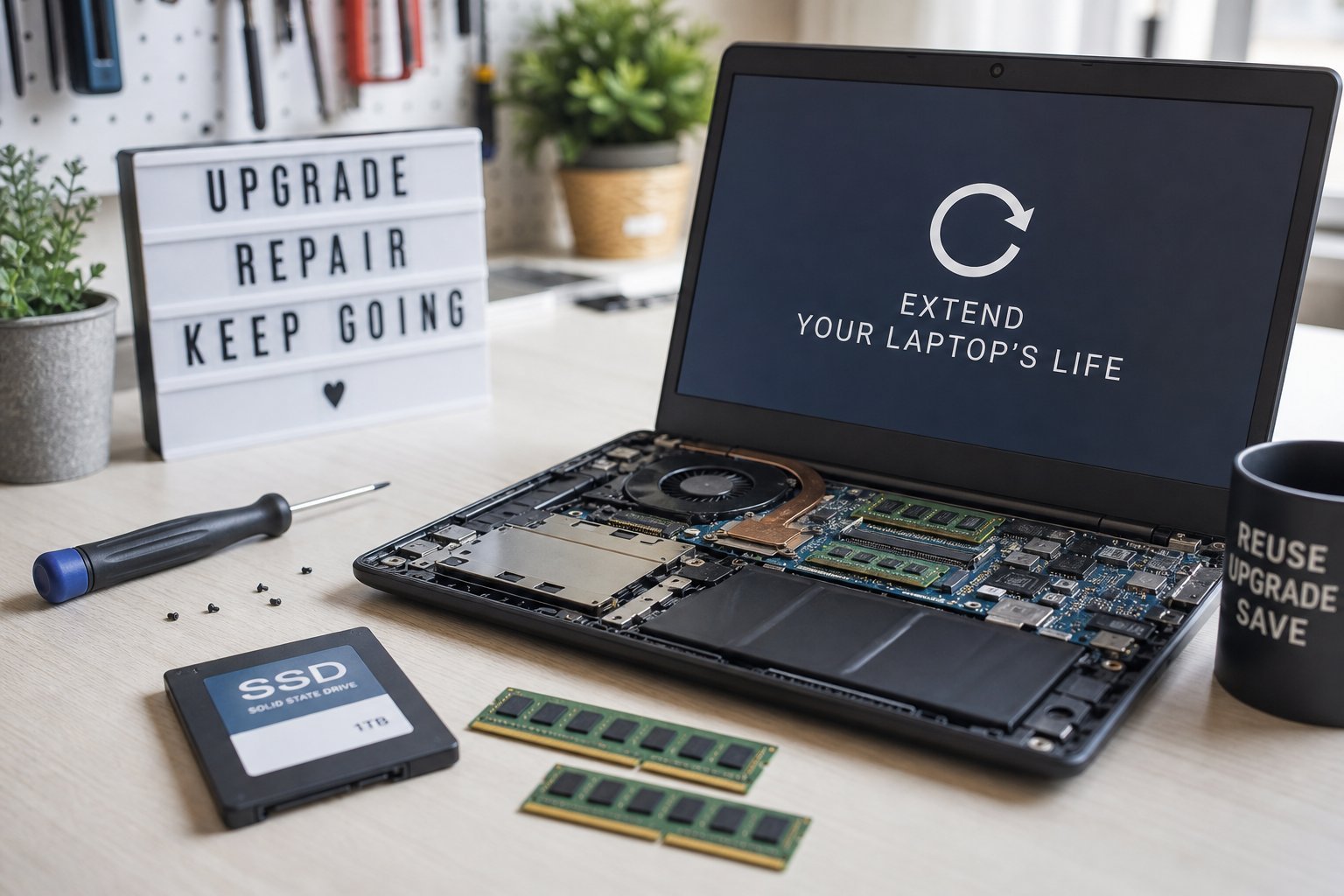 Extend Your Laptop's Life: Protect, Maintain & Upgrade