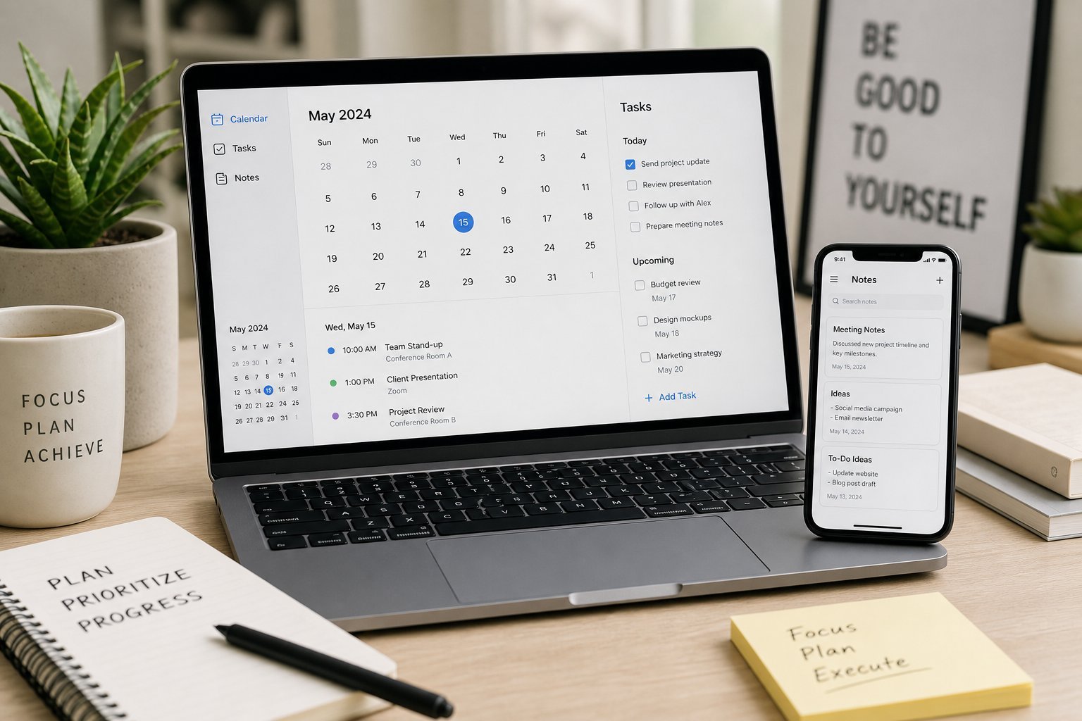 Stay Organized With Digital Tools: A Simple System That Works