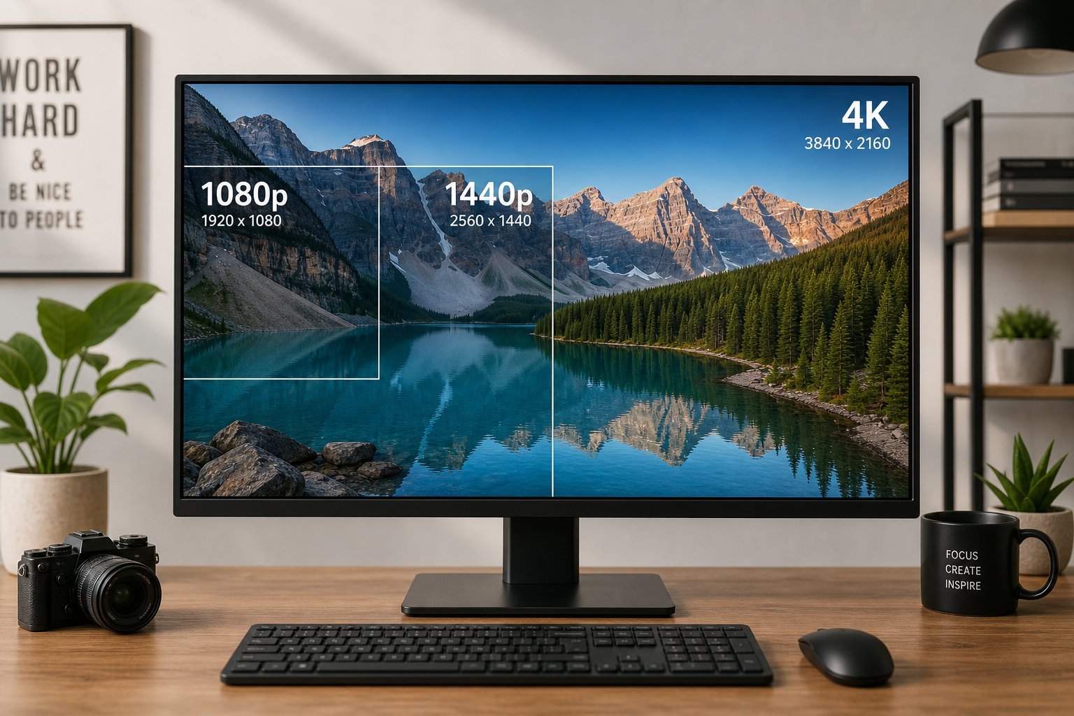 Screen Resolution Explained: 1080p, 1440p, 4K & What Matters