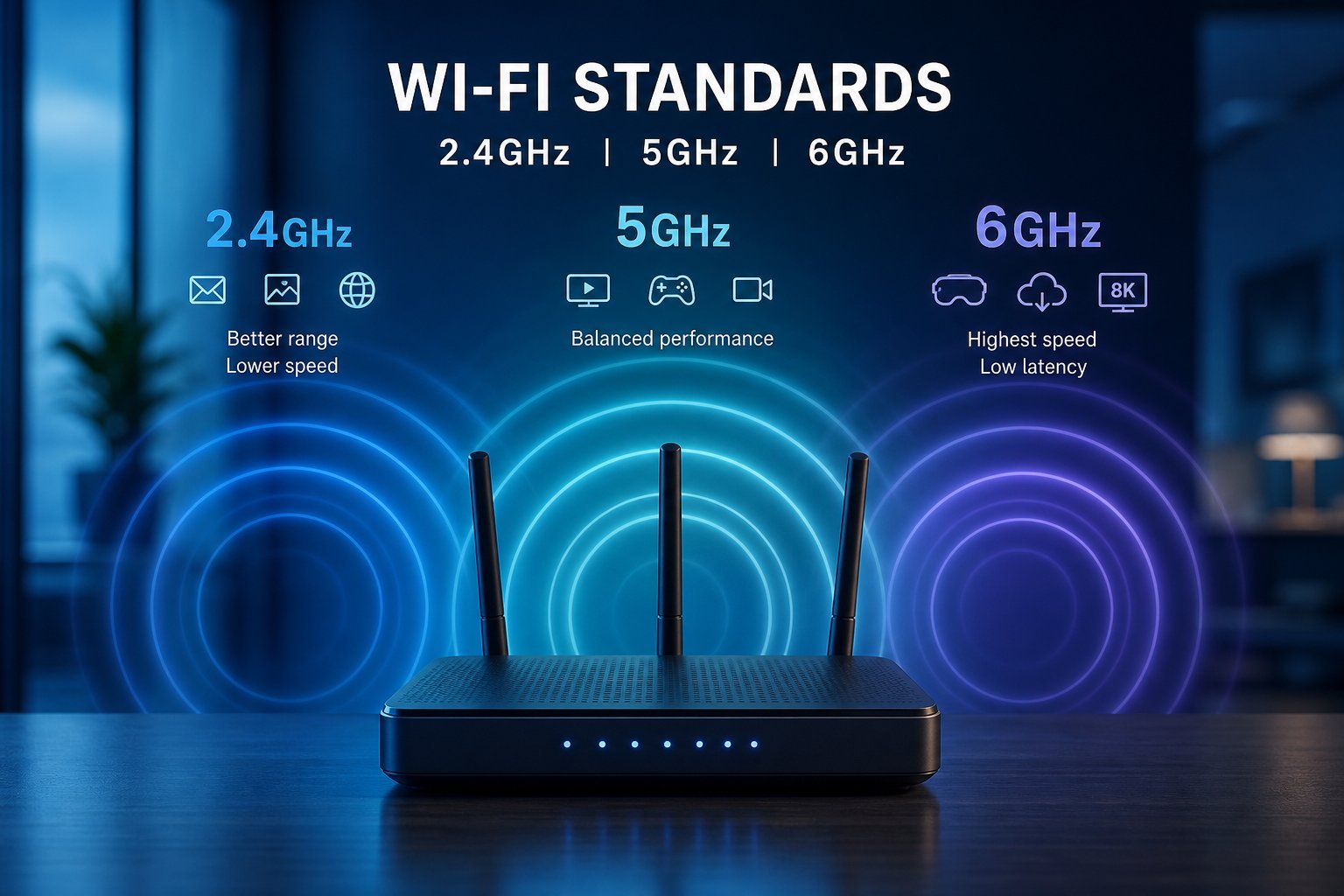 Wi-Fi Standards & Bands Explained: What to Choose
